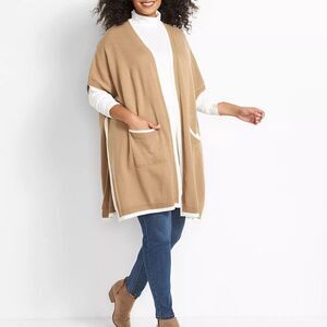 Lane Bryant - Open-Front Poncho Size: 14-20